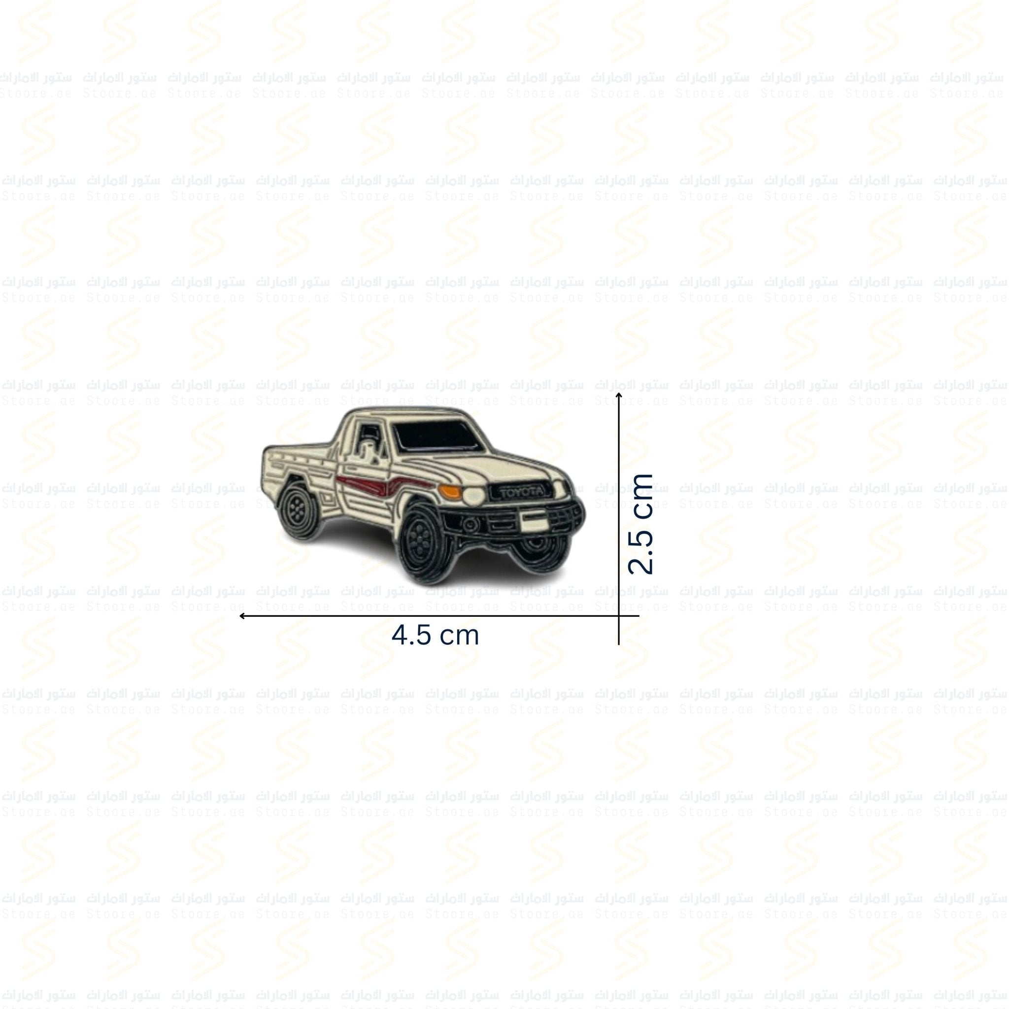 Badge Toyota Land Cruiser Pickup - Beige