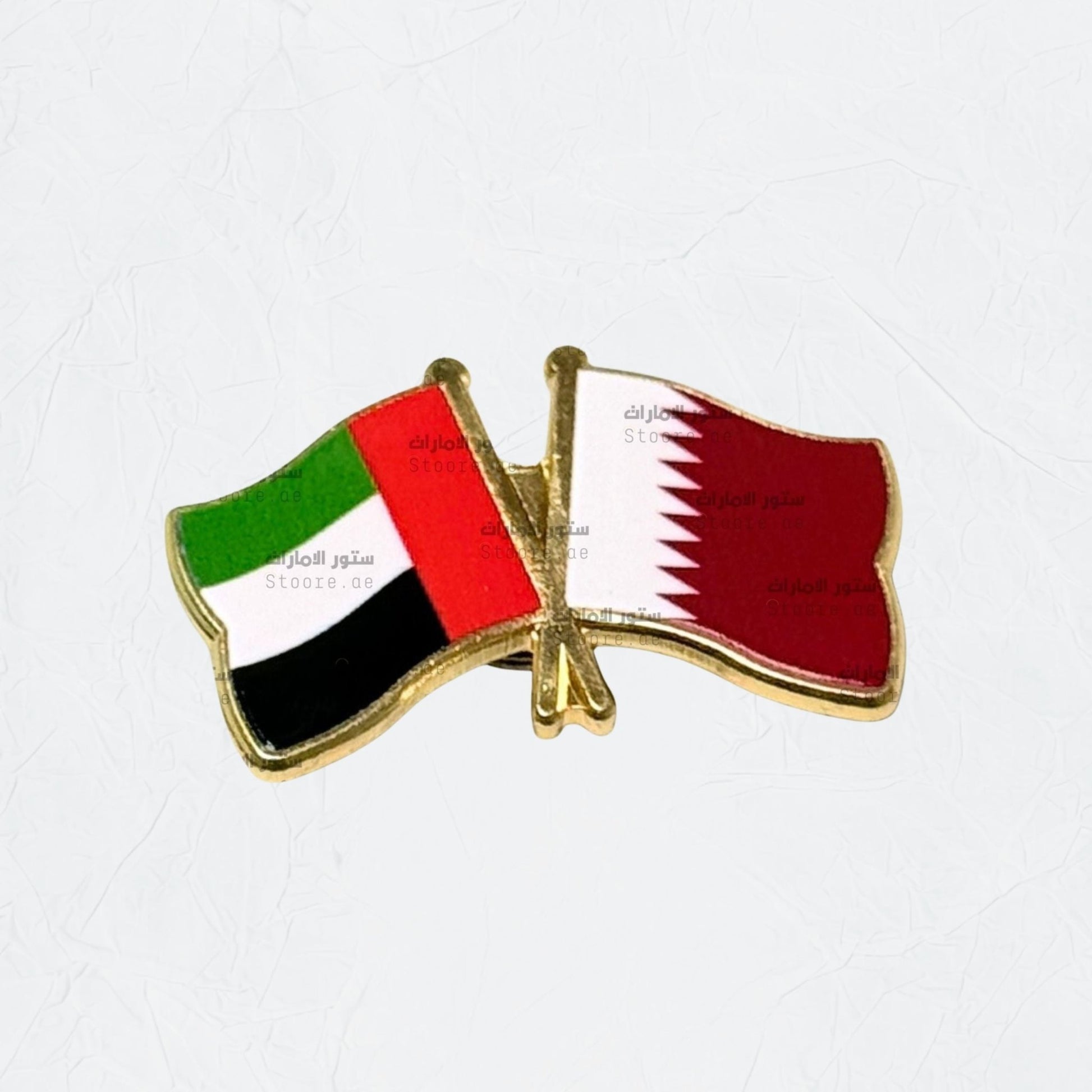 Badge UAE & QATAR Flag