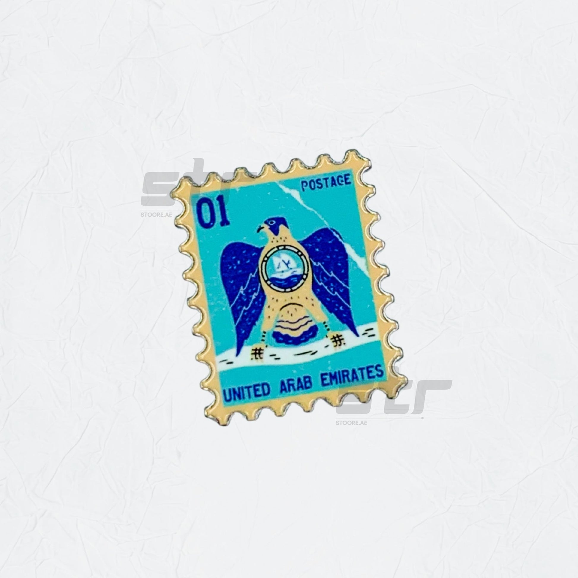 Badge United Arab Emirates Postage Stamp