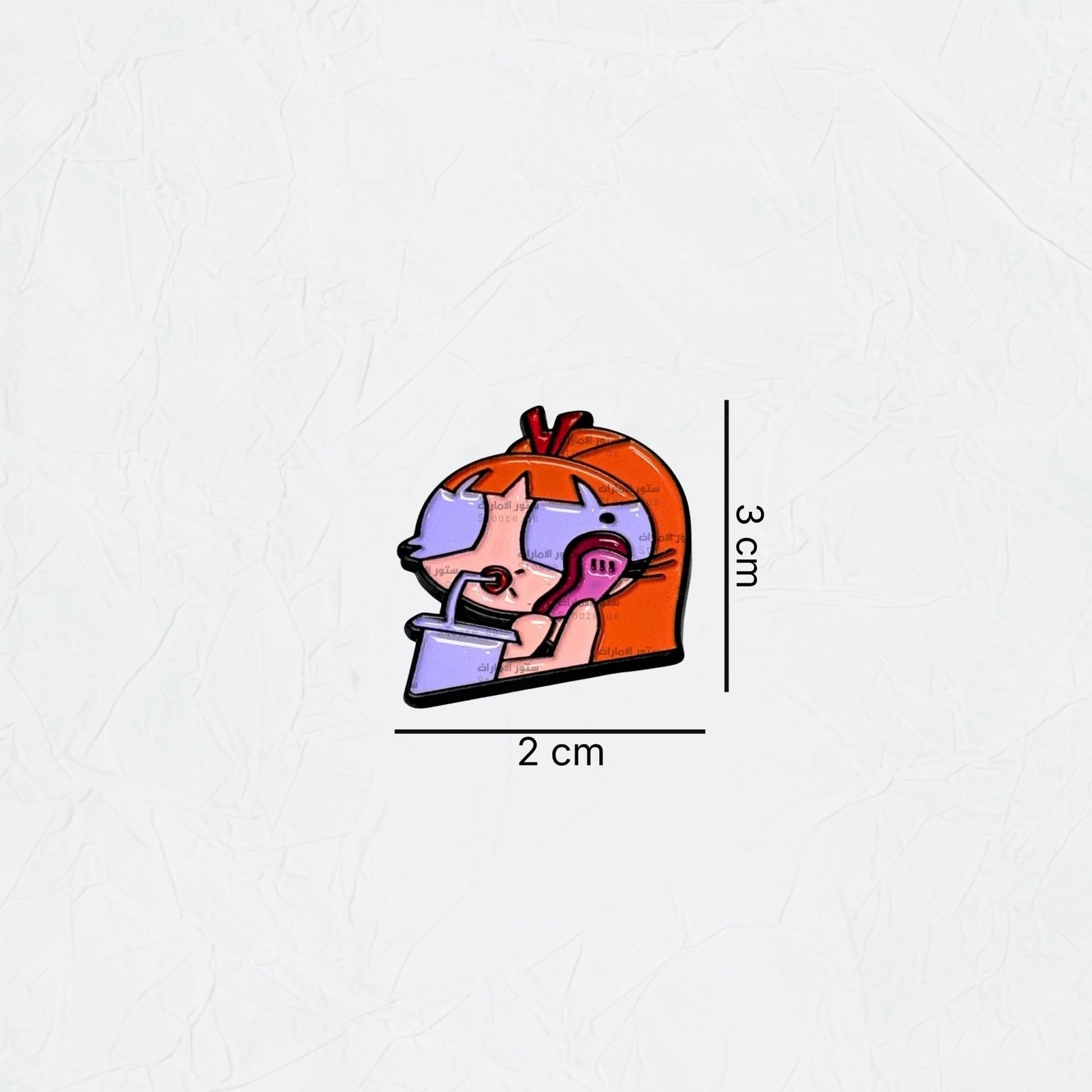 Badge powerpuff Lady Blossom