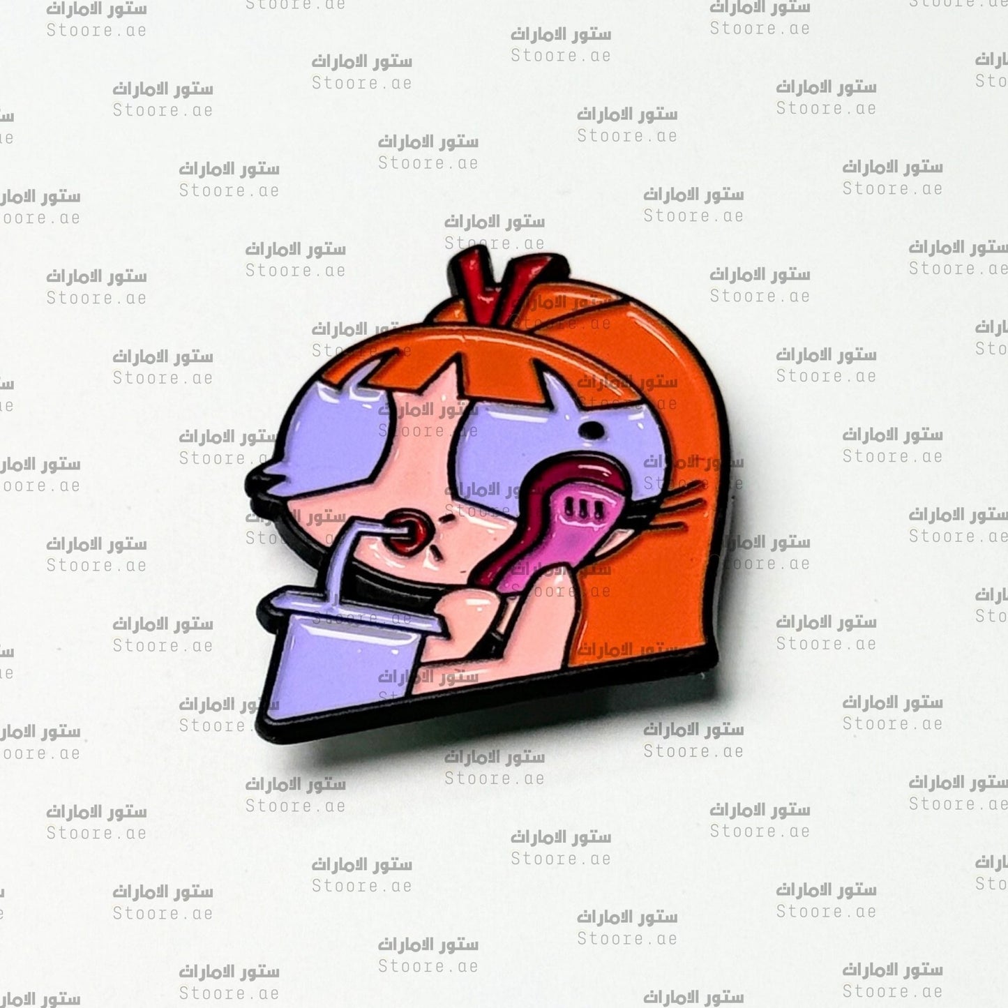 Badge powerpuff Lady Blossom