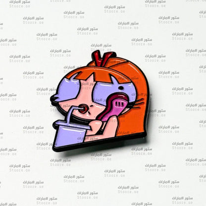 Badge powerpuff Lady Blossom