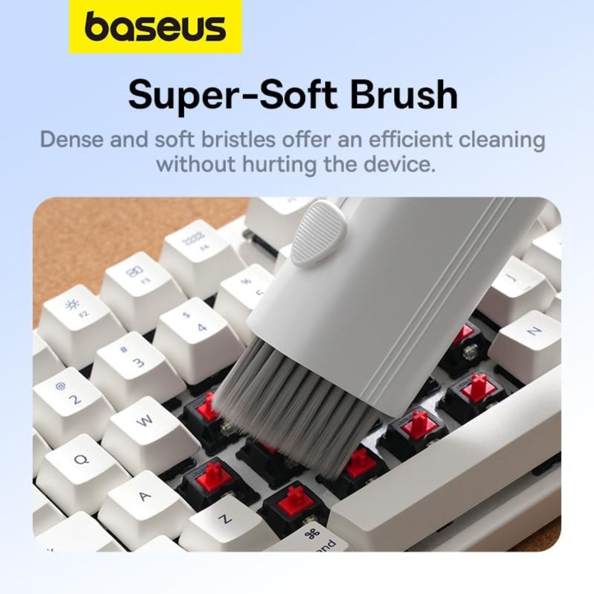 Baseus 8-in-1 Multifunctional Cleaning Kit - Black