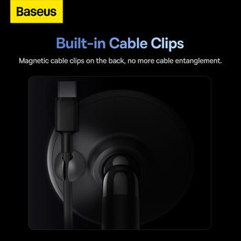 Baseus C01 Magnetic Dashboard Car Mount Holder - Black