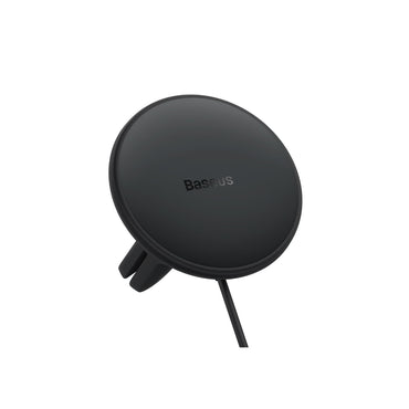 Baseus CW01 MagSafe car holder with 15W + USB-A 25W car charger - Black