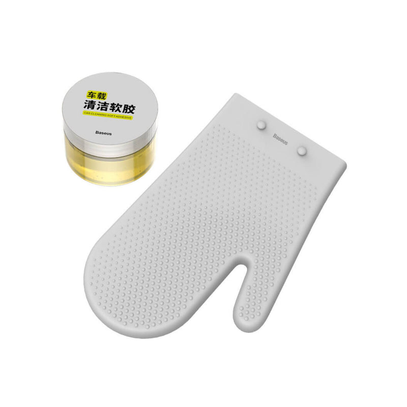 Baseus Car Cleaning Kit Cleaning Soft Adhesive - Silicon Glove