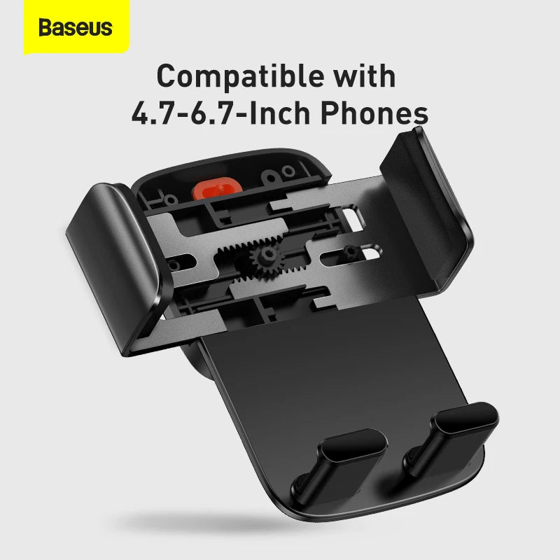 Baseus Car Mount Holder For Air Outlets and Center Console - Black