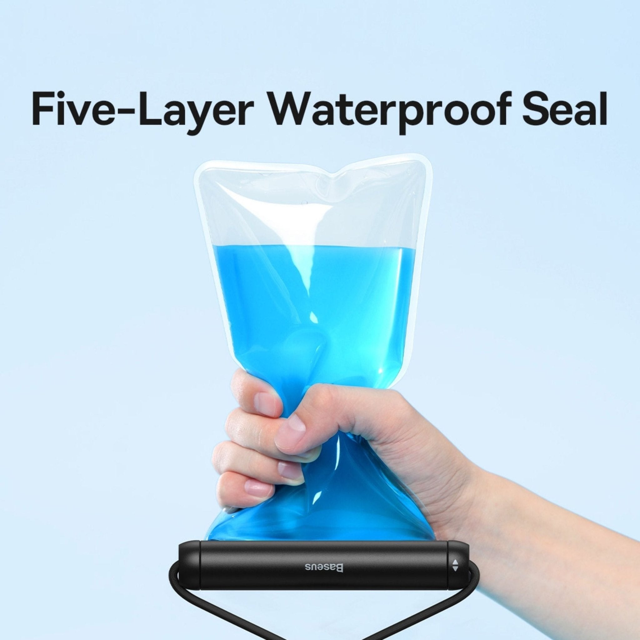 Baseus Cylinder Slide-Cover Waterproof Bag Pro - Blue