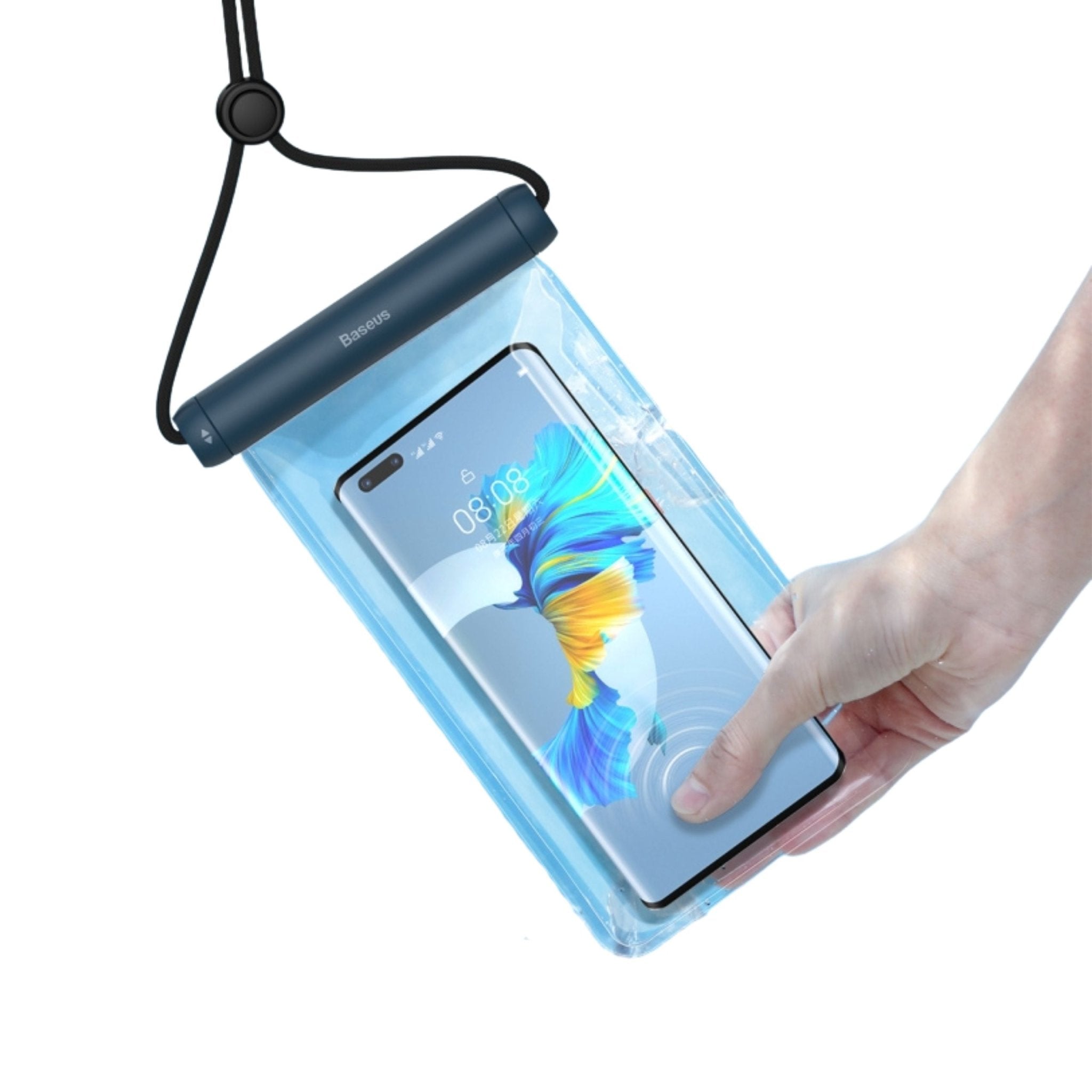 Baseus Cylinder Slide-Cover Waterproof Bag Pro - Blue