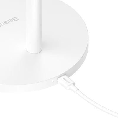 Baseus Dgiwk - A02 I - Work Series Rechargable Office Reading Desk Lamp ( Spotlight Edition ) - White