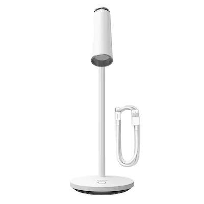 Baseus Dgiwk - A02 I - Work Series Rechargable Office Reading Desk Lamp ( Spotlight Edition ) - White
