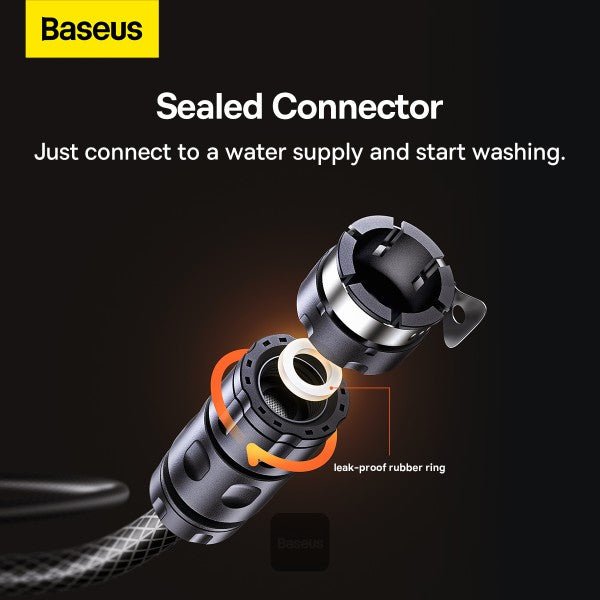 Baseus GF8 Self-storage Water Spray Gun 16.2m - Dark Gray