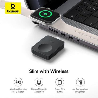 Baseus MagPro Magnetic Wireless Charger for Apple Watch - Black