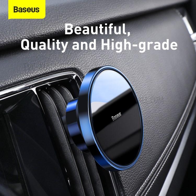Baseus Magnetic Car Mount ( For Dashboards And Air Outlets ) - Blue