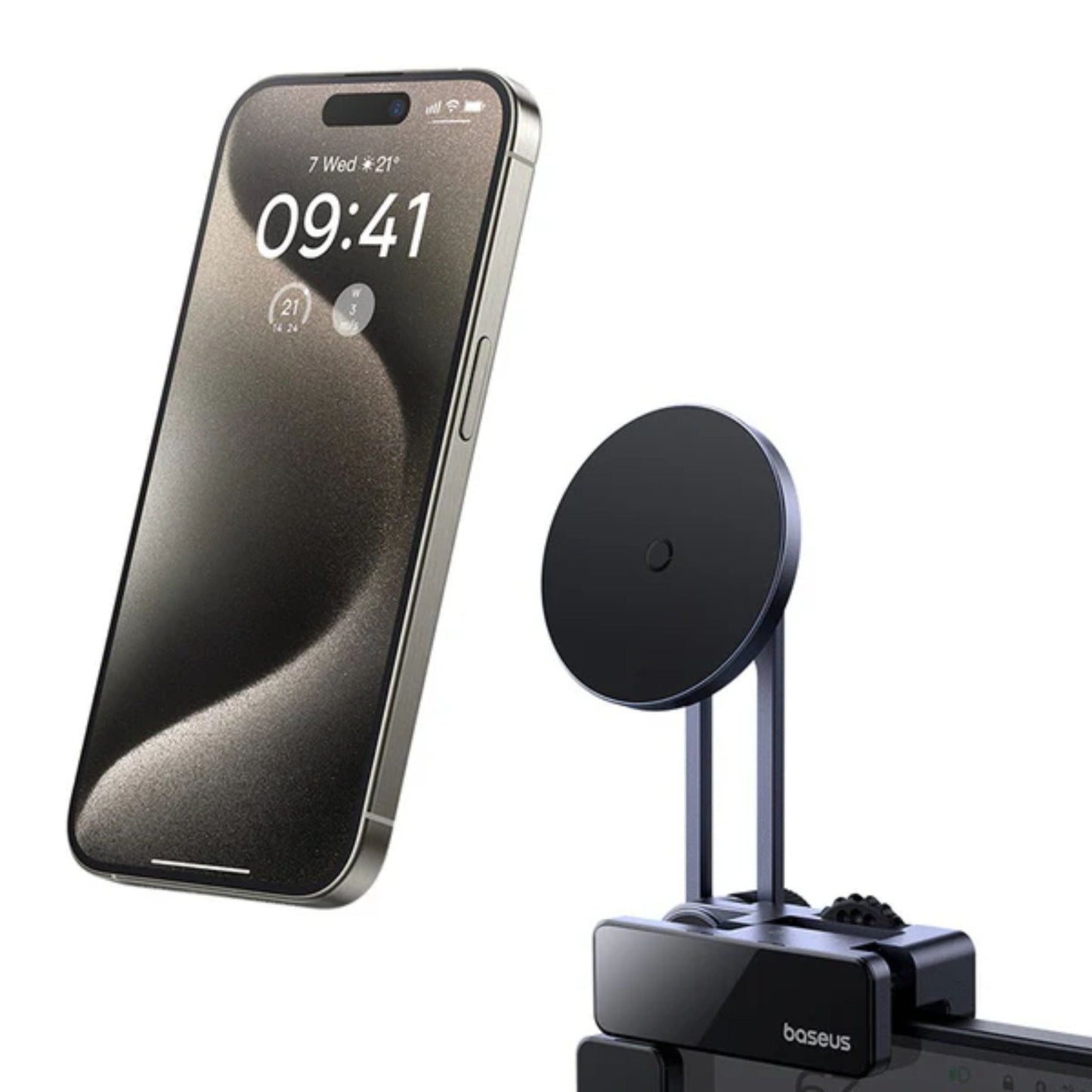 Baseus MaxView Magnetic Car Screen Holder - Black