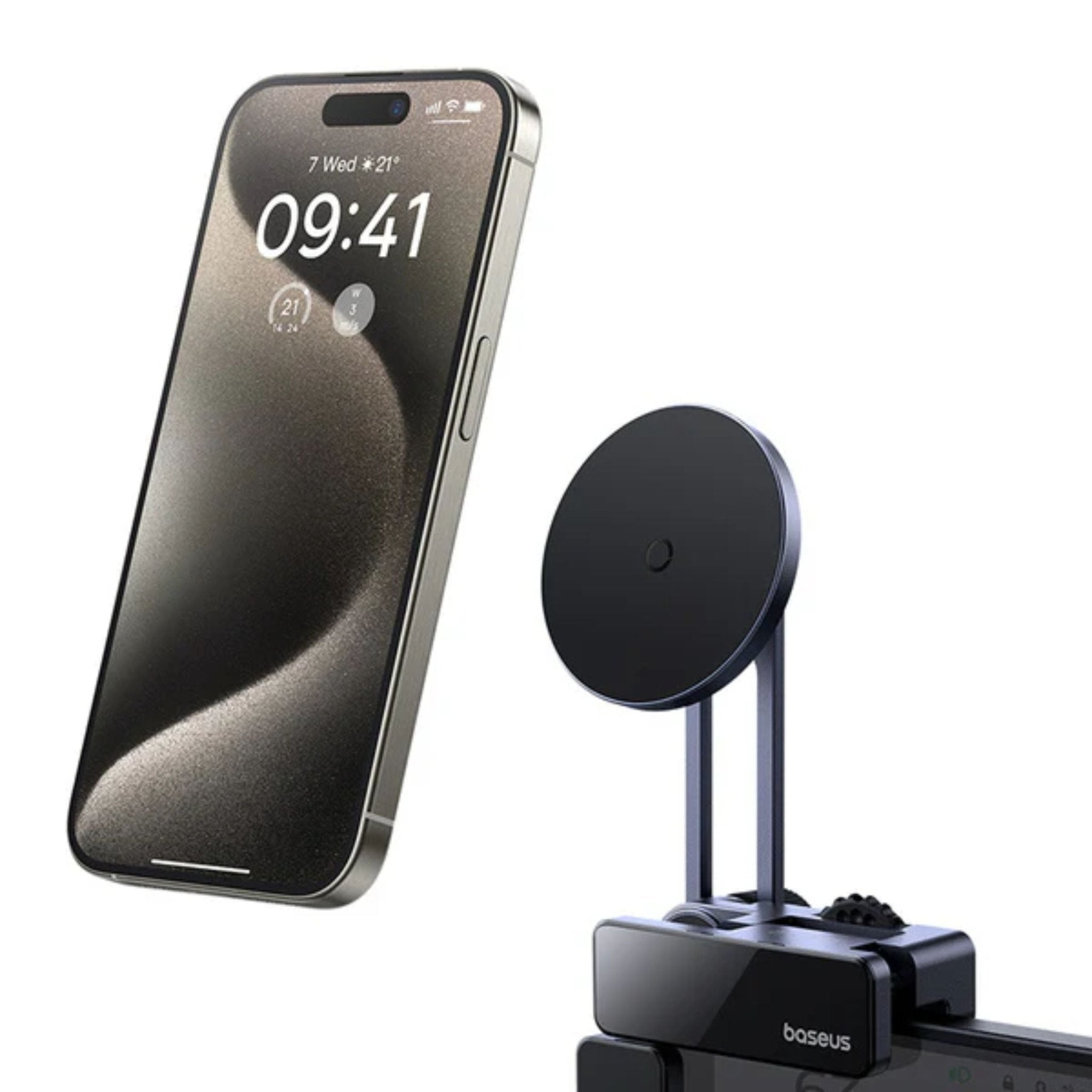 Baseus MaxView Magnetic Car Screen Holder - Black