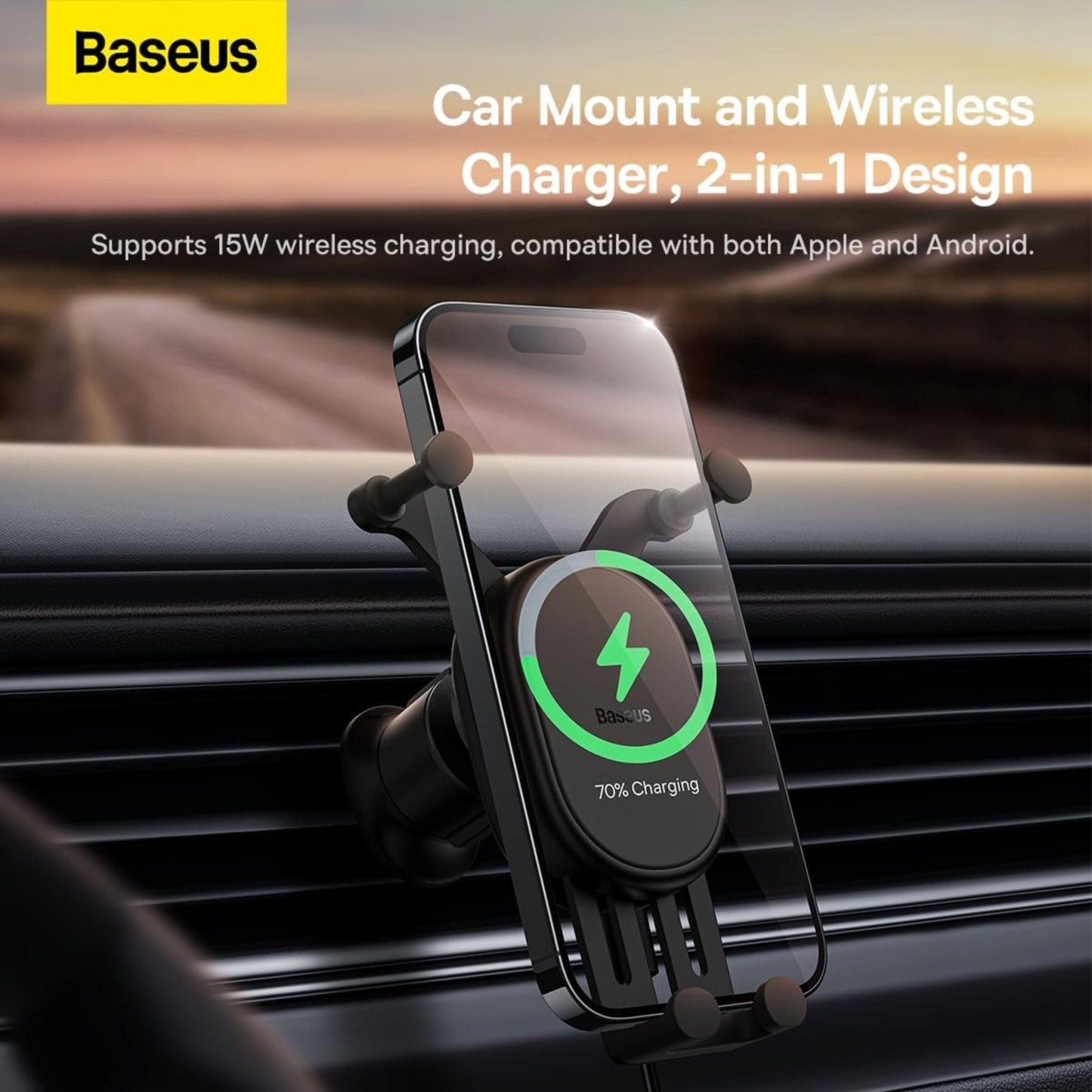 Baseus Stable Series Gravitational Car Mount Air BS-CM013