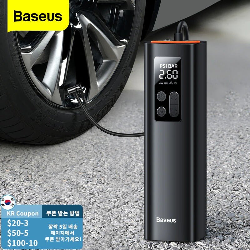 Baseus Super Mini Inflator Pump black