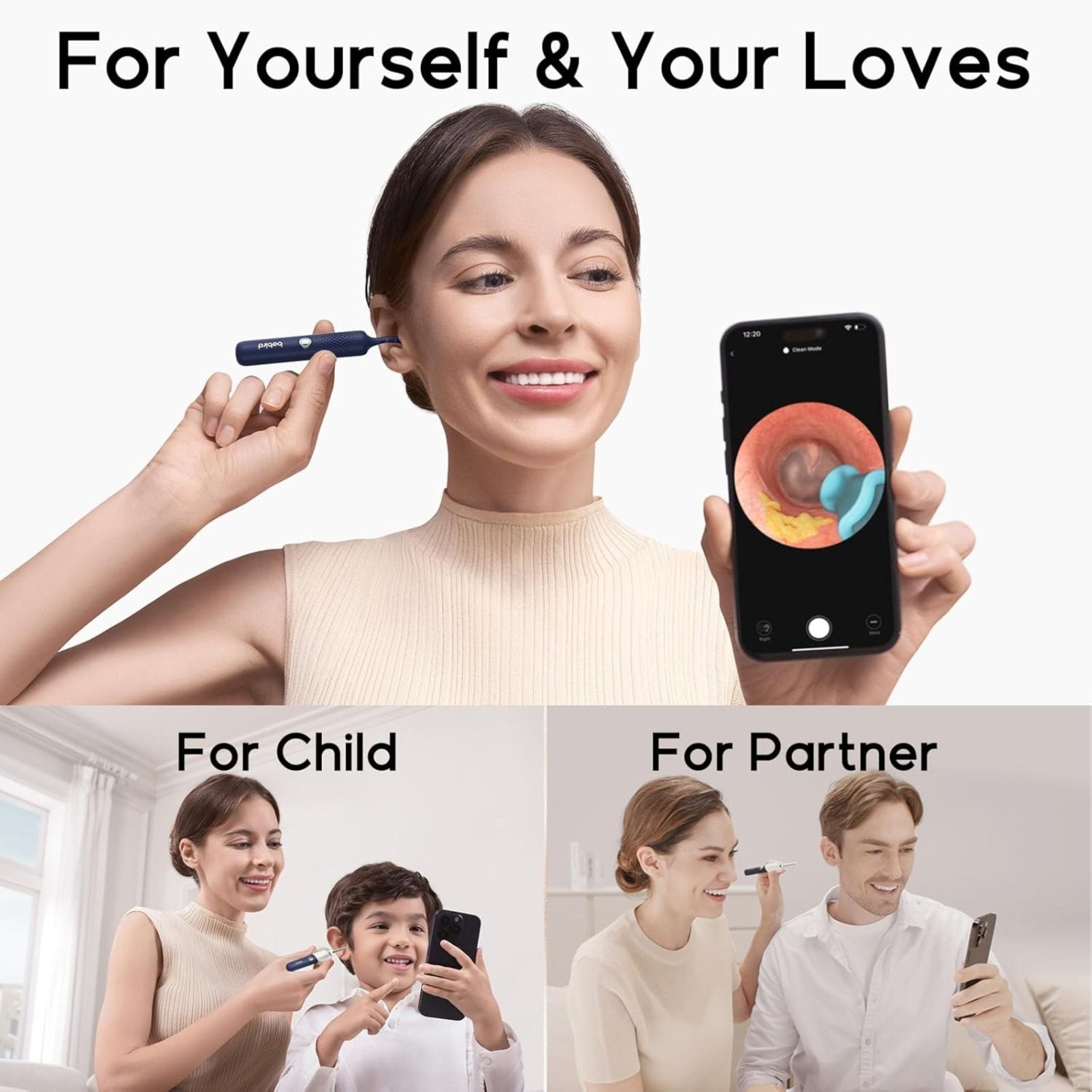 Bebird EarSight Plus Compact All-in-1 Visual Ear Wax Remover