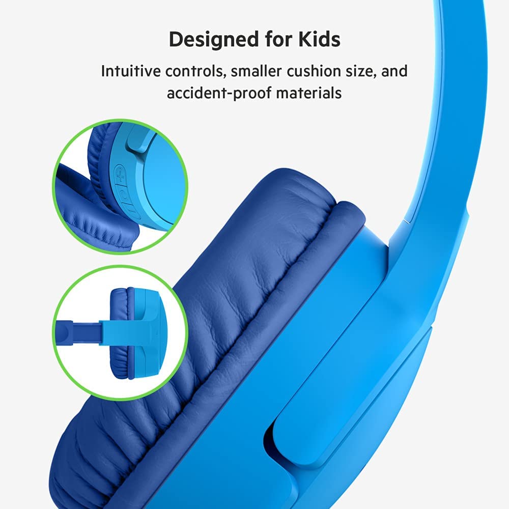 Belkin SoundForm Mini Kids On Ear Wireless Headphones