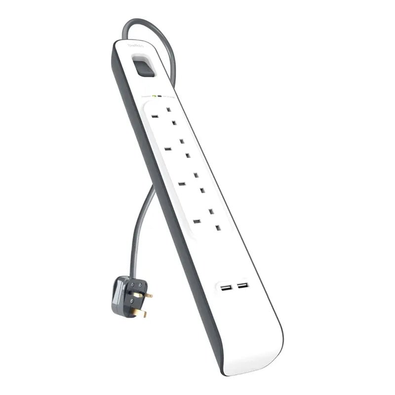 Belkin Surg Plus Protector With USB A Port - 4