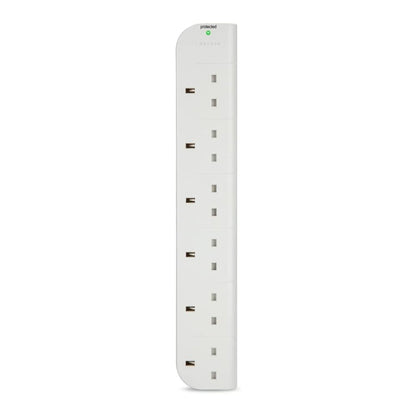 Belkin Surgestrip Surge Protector 6 Sockets 1M Cable