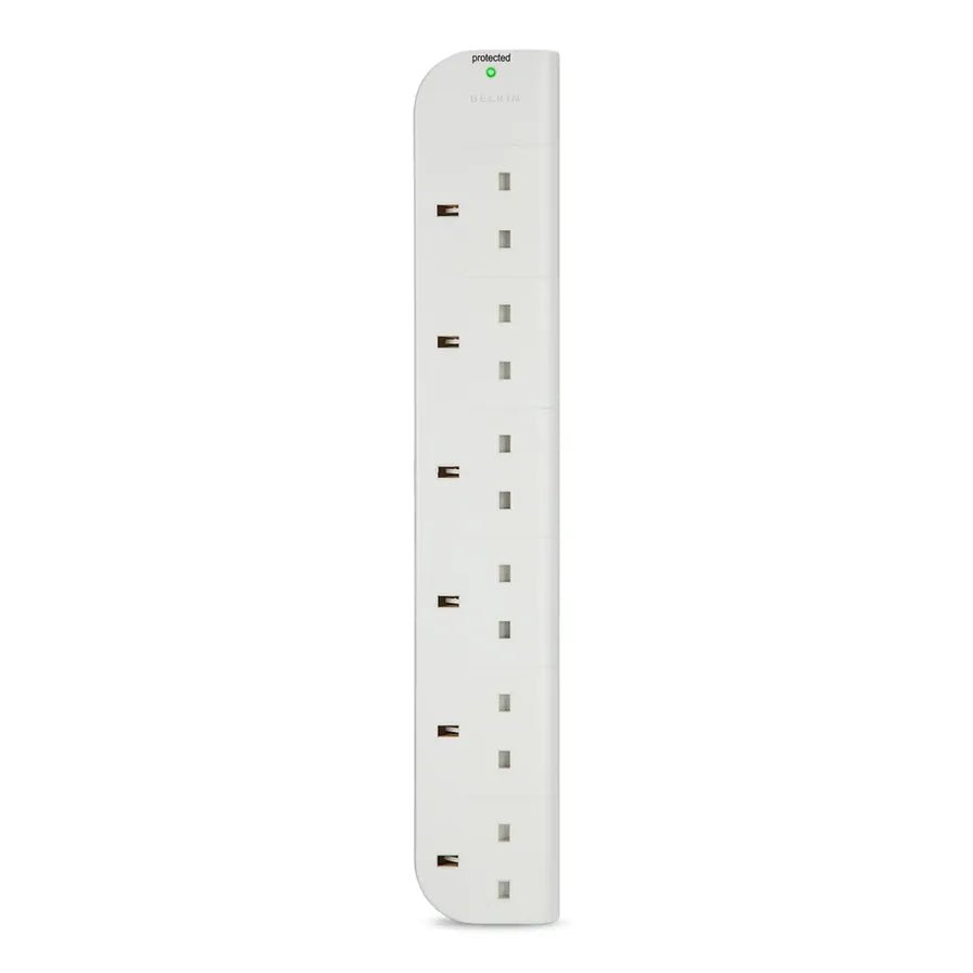 Belkin Surgestrip Surge Protector 6 Sockets 3M Cable