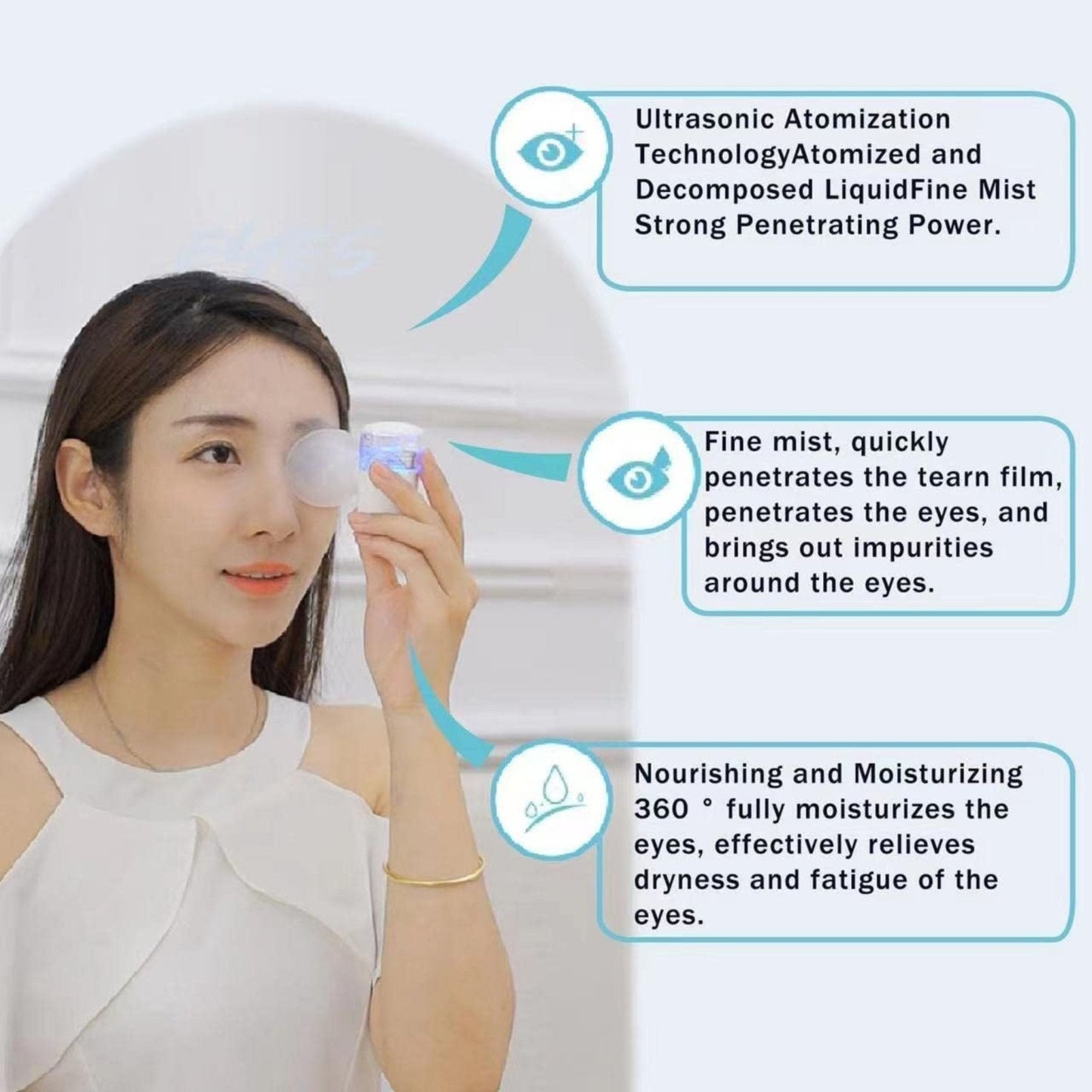 Bir Bil Portable Nebulizer - White