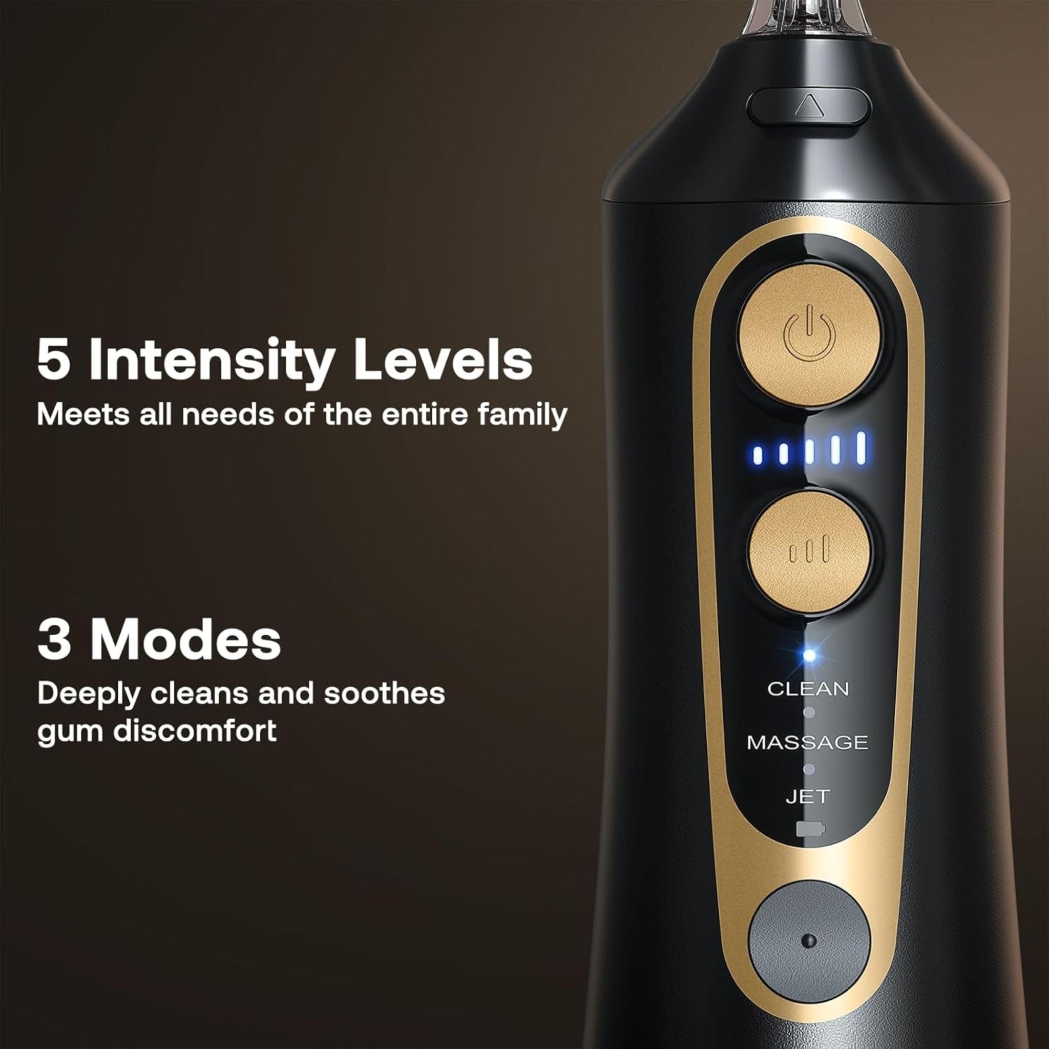 Bitvae Oral Care Cordless C6 Oral Irrigator - Black