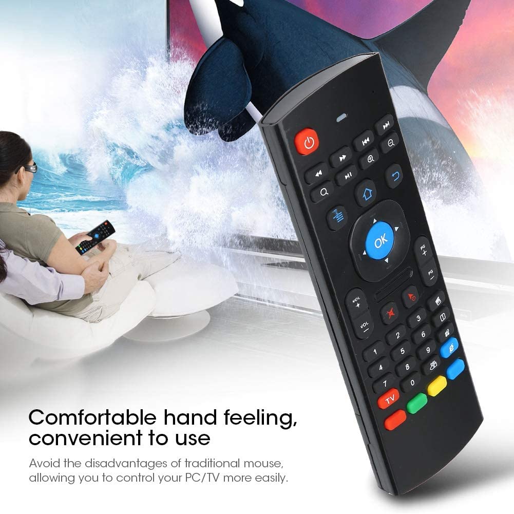 Bluetooth Remote Air Fly Mouse, 2.4G Wireless Remote Control Wireless Keyboard