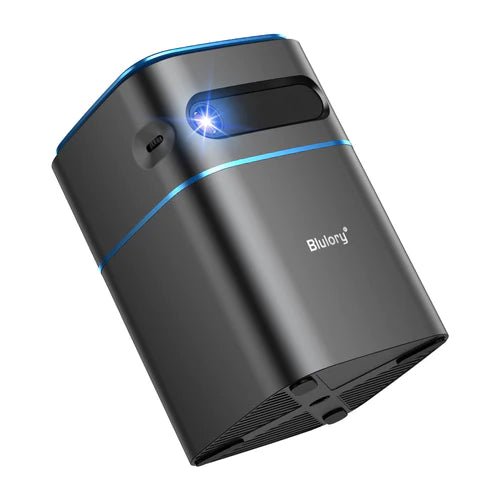 Blulory D3 DLP Projector - Black + Subscribe (channels, movies and series for a year)