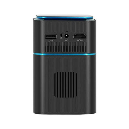 Blulory D3 DLP Projector - Black + Subscribe (channels, movies and series for a year)