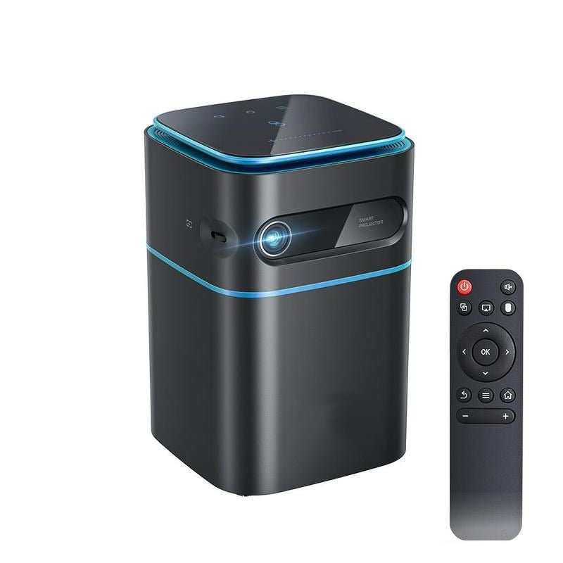 Blulory D3 DLP Projector - Black + Subscribe (channels, movies and series for a year)