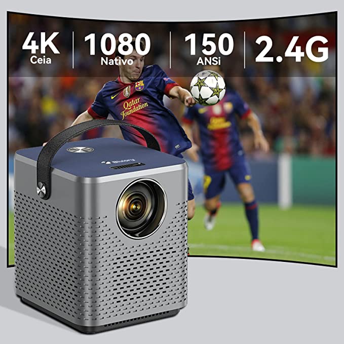 Blulory T3 projector - Gray + Subscribe (channels, movies and series for a year)