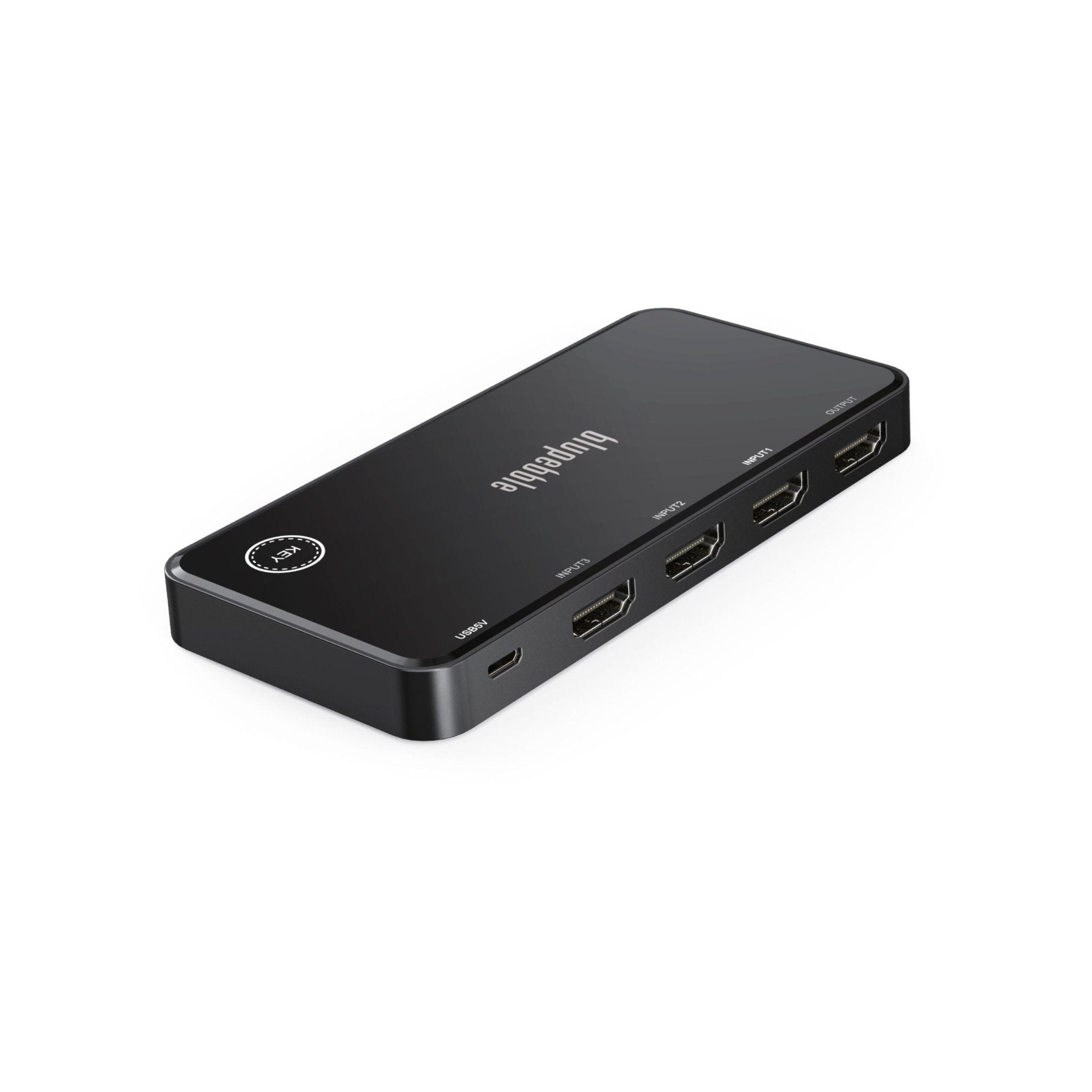 Blupebble 3in1 HDMI Switch 4K - Space Gray