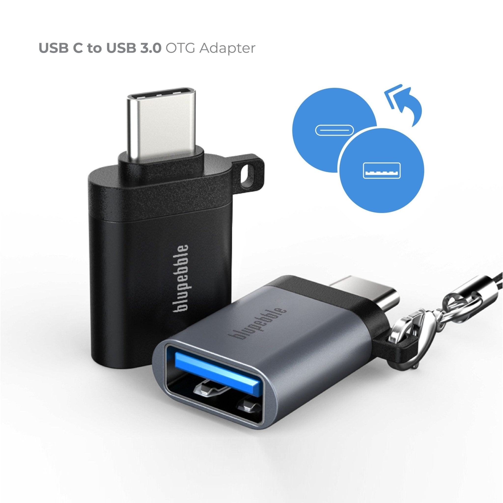 Blupebble USB C to USB 3.0 OTG Adapter