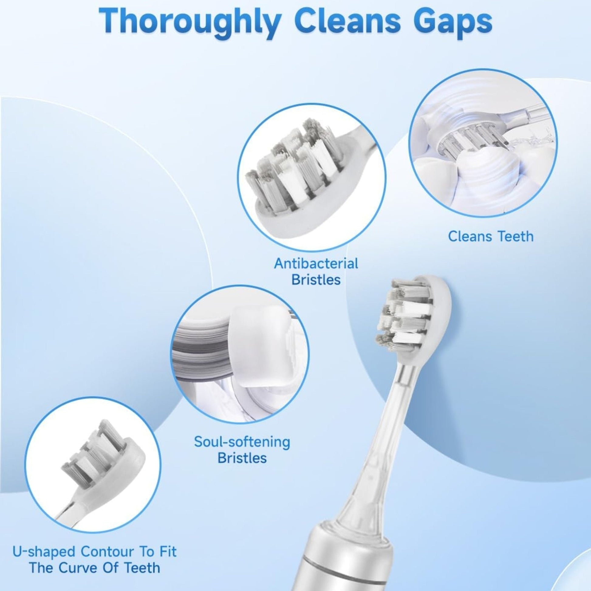 Bomidi Electric Toothbrush TX6 - Grey