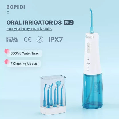 Bomidi Portable Oral Irrigator D3 Pro