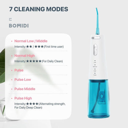 Bomidi Portable Oral Irrigator D3 Pro