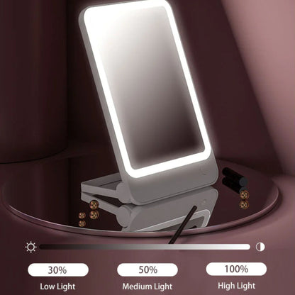 Bomidi R1 Make Up LED Light Mirror - White