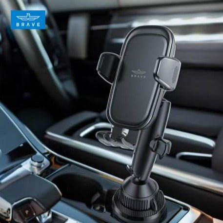 Brave Car Cup Universal Phone Holder BHL - 49 - Black