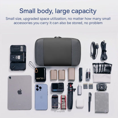 Brave Tech Pouch Organizer - Portable Gadget Storage Bag BTP-01 - Black