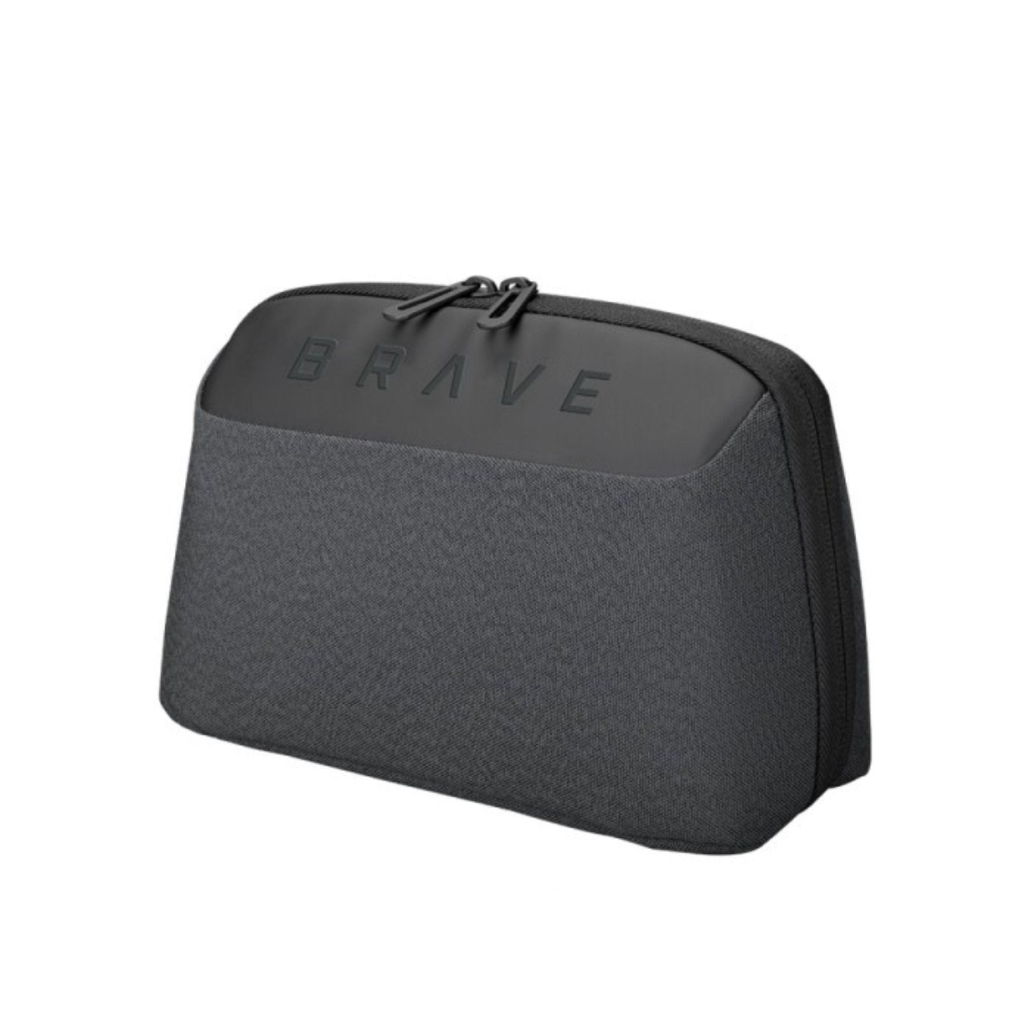 Brave Tech Pouch Organizer - Portable Gadget Storage Bag BTP-02 - Black