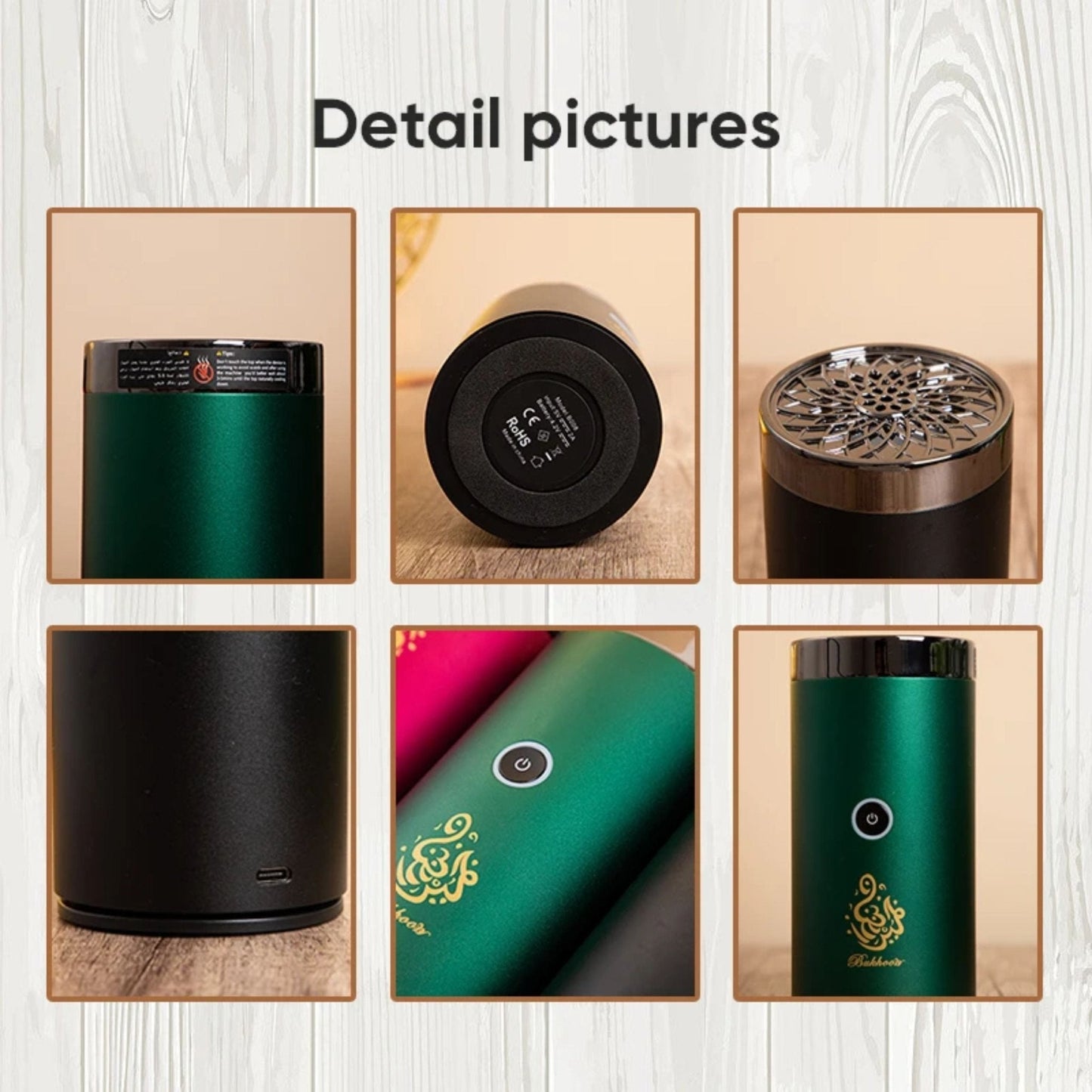 Bukhoor BK-10 - Green