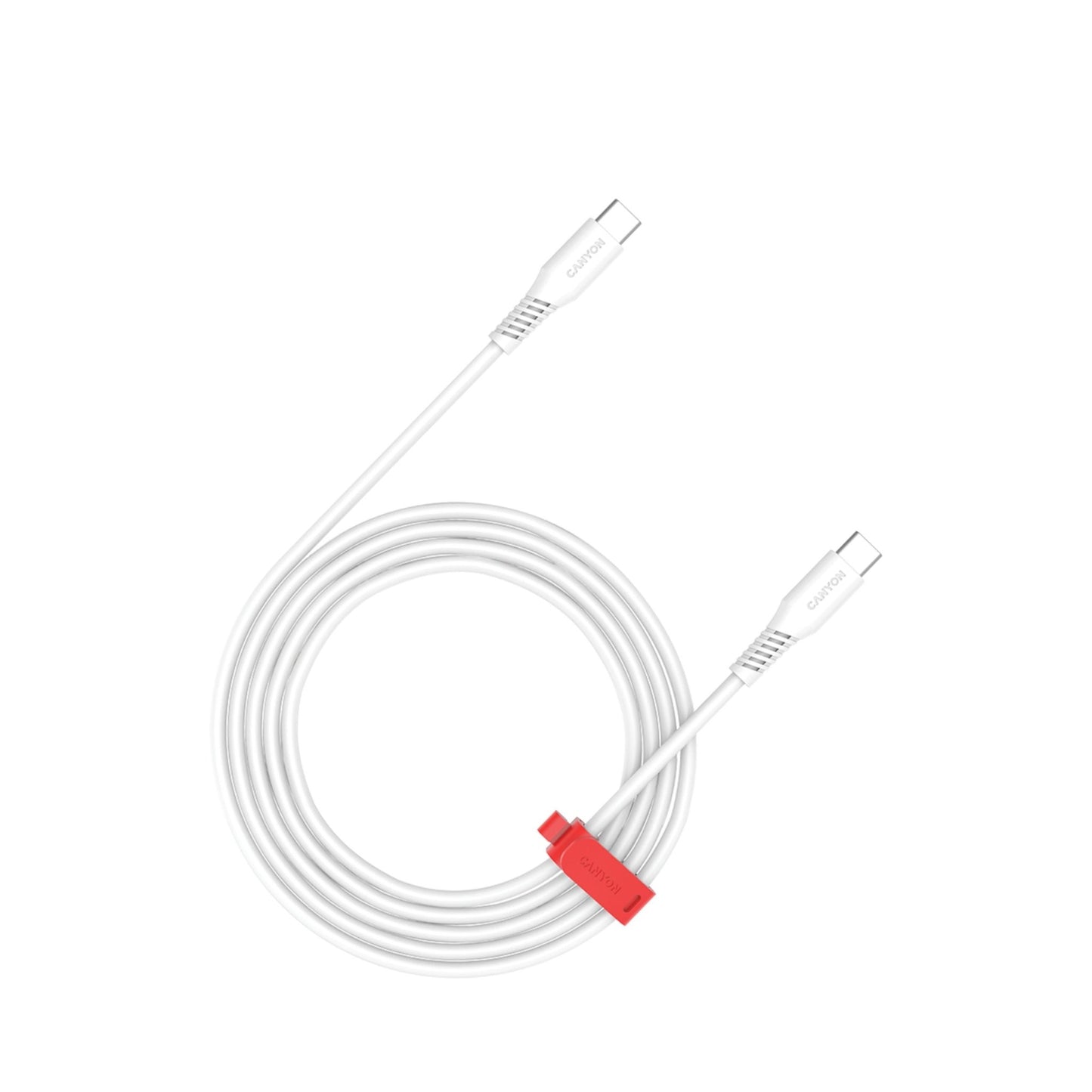 CANYON USB-C to USB-C Cable 100W 2M - White