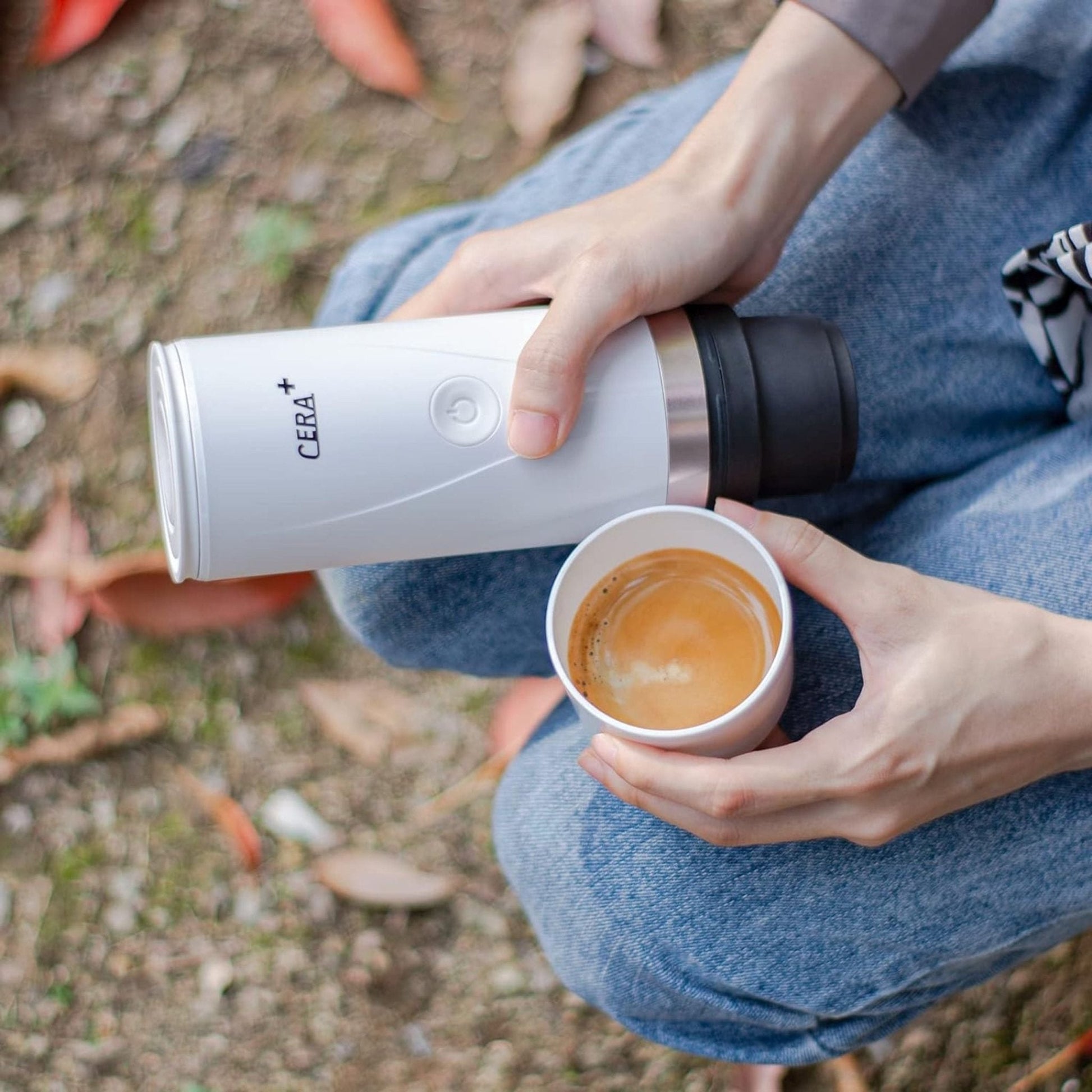 CERA+ Portable Coffee Maker PCM03 Heating by Battery
