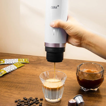 CERA+ Portable Coffee Maker PCM03 Heating by Battery