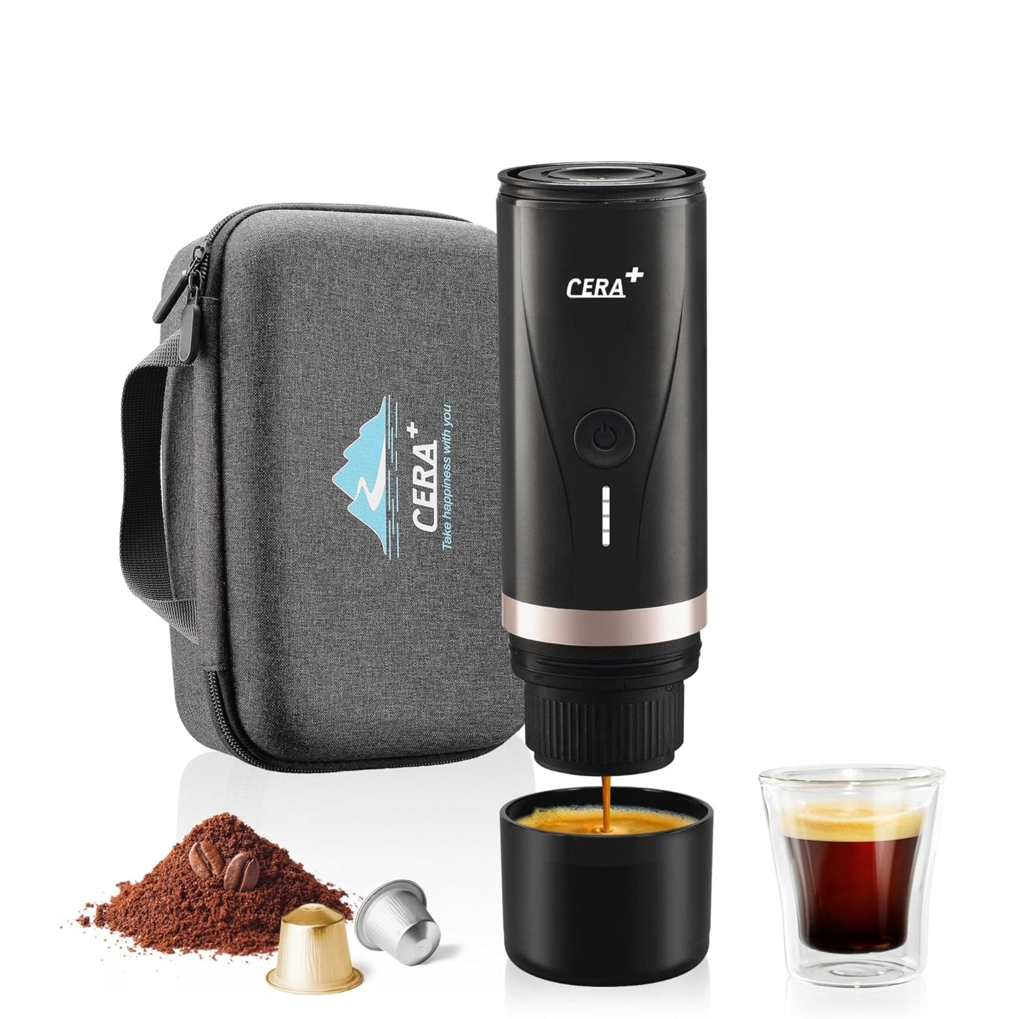 CERA+ Portable Coffee Maker PCM03 Heating by Battery