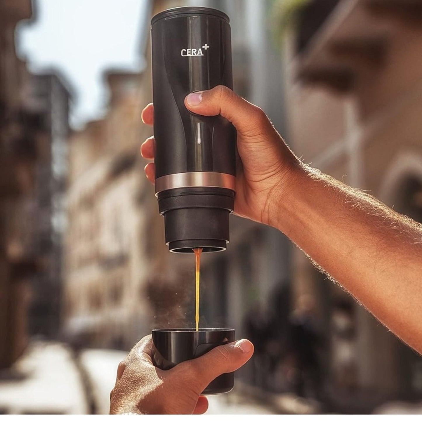 CERA+ Portable Coffee Maker PCM03 Heating by Battery