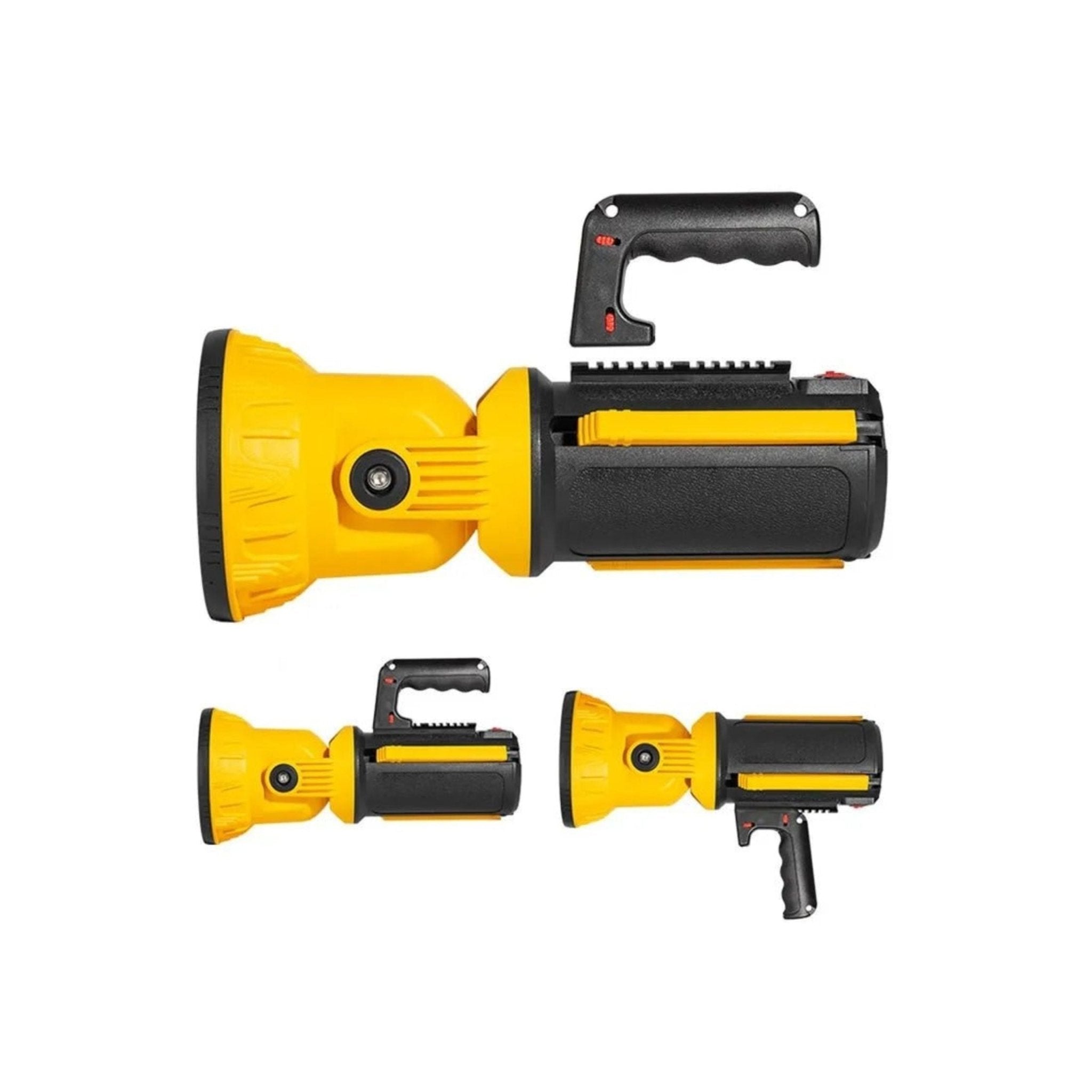 COB Rechargeable Multifunctional Folding Searchlight W5165-2 - Yellow